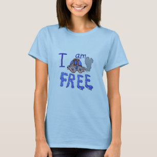 T-shirt Je suis libre de ma voiture