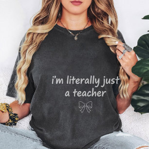 T-shirt Je Suis Littéralement Juste Un Professeur Arc Grap