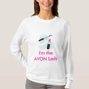 T-shirt Je suis Long Sleeve d'AVON de Madame Fitted