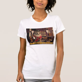 T-shirt Je suis Lookin pour l'homme qui a tiré ma patte !
