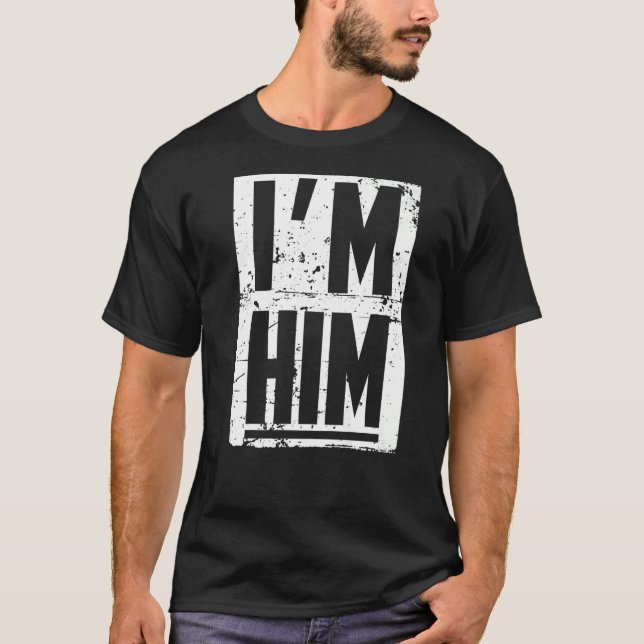 T-shirt JE SUIS LUI Tee Premium (Devant)