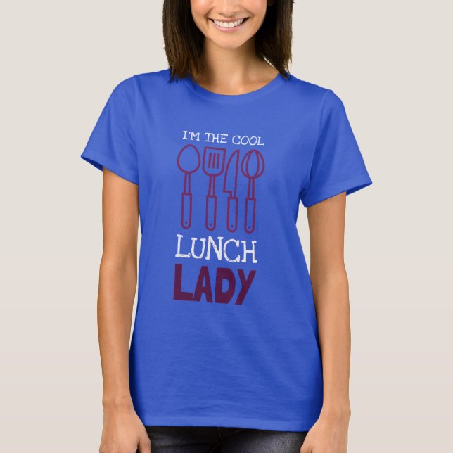 T-shirt Je suis Madame fraîche de déjeuner (Devant)