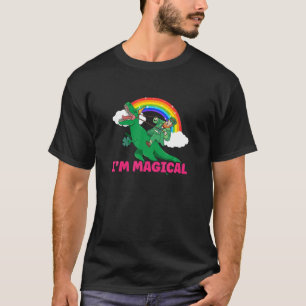 T-shirt Je suis Magical St. Patricks Day Unicorn Leprechau