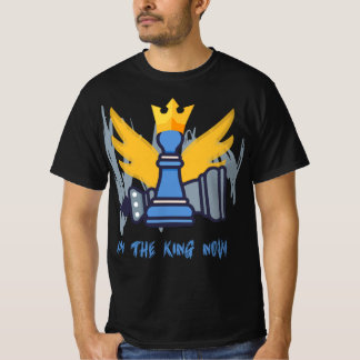 T-shirt Je suis maintenant le roi du bon design