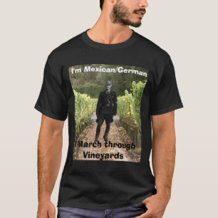 T-shirt Je suis mexicain/Allemand