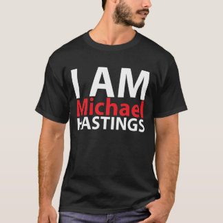 T-shirt Je suis Michael Hastings
