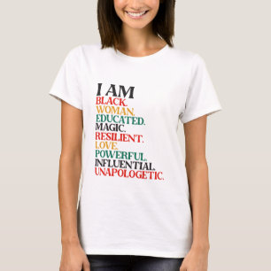 T-shirt JE SUIS - Mois de l'histoire des Noirs
