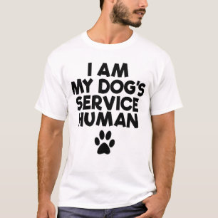 T-shirt Je Suis Mon Chien Service Humain Émotionnel Soutie