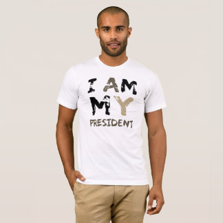 T-shirt Je suis mon président