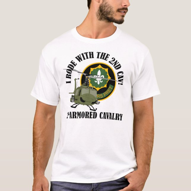 T-shirt Je suis monté avec le 2ème ACR (Devant)