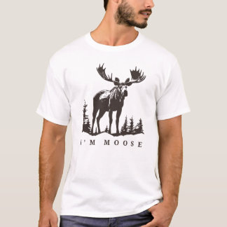 T-shirt Je suis Moose