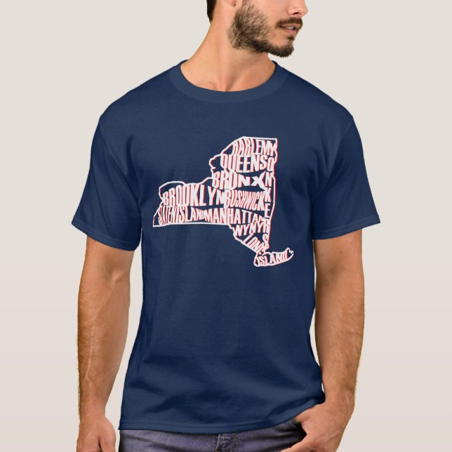 T-shirt Je suis New York Hiphop (Devant)