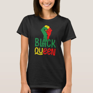 T-shirt Je Suis Noir Femmes Forte Afro Noir Histoire Mois 