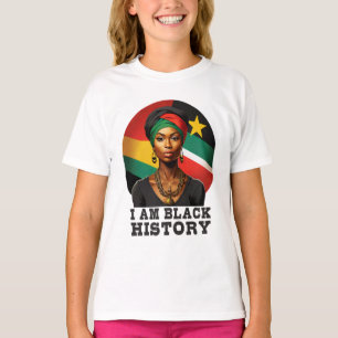 T-shirt Je suis Noir Histoire
