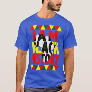 T-shirt Je Suis Noir Histoire Mois African American Pride 
