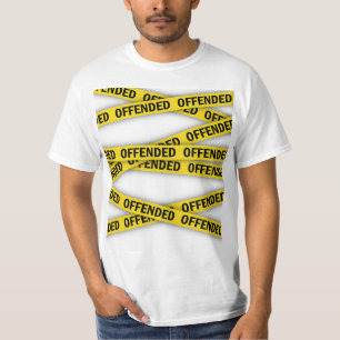 T-shirt Je suis offensé que la police ne croise pas
