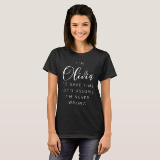 T-shirt Je suis Olivia