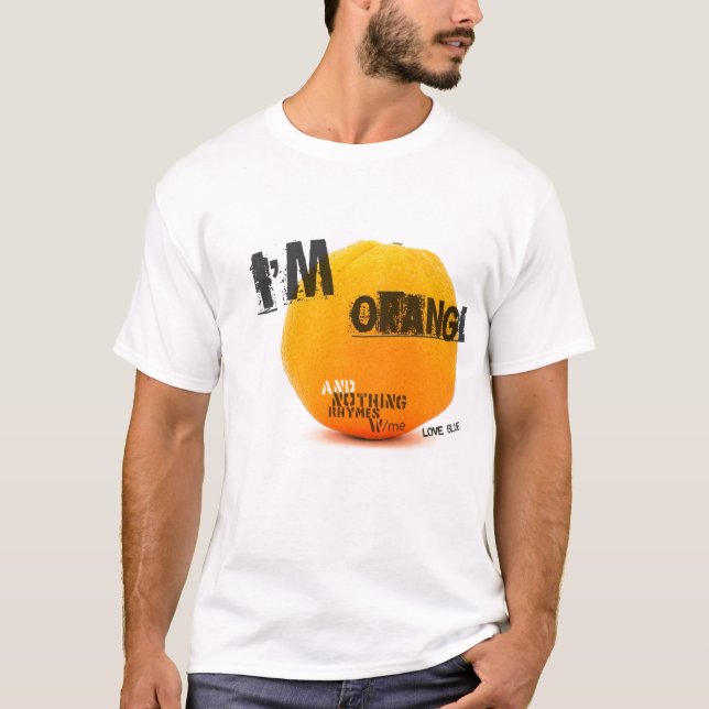 T-shirt Je suis orange (Devant)