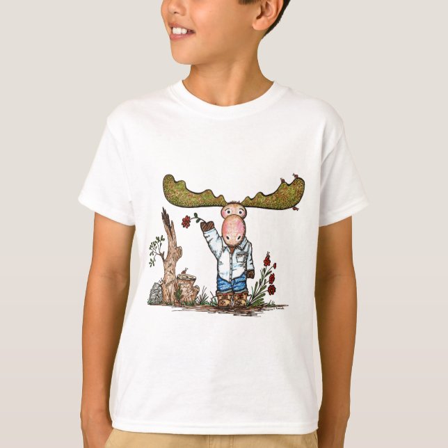 T-shirt Je suis orignal de Moe (Devant)
