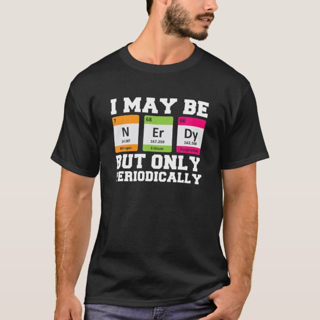 T-shirt Je Suis Peut-Être Nerveux Mais Seulement Périodiqu (Devant)