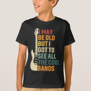 T-shirt Je Suis Peut-Être Vieille, Mais Je Dois Voir Tous