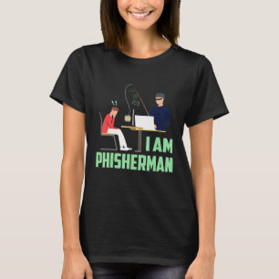 T-shirt Je Suis Phisherman Hacker