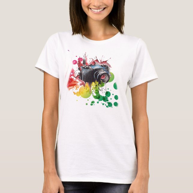 T-shirt Je suis photographe (Devant)