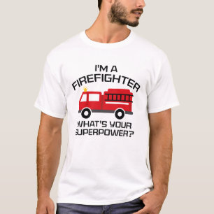 T-shirt Je suis pompier