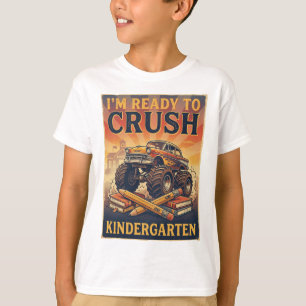 T-shirt Je suis prêt à déchirer la maternelle