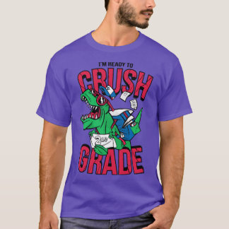T-shirt Je suis prêt à écraser la 2e année drôle Retour à 