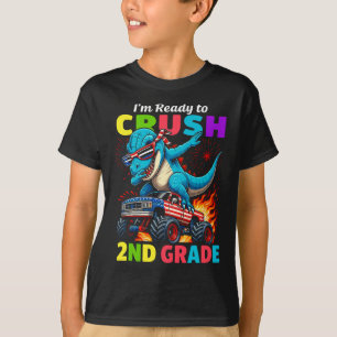 T-shirt Je suis prêt à écraser la 2e année – Rentrée scola