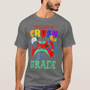 T-shirt Je suis prêt à écraser la console de 2e qualité Pr