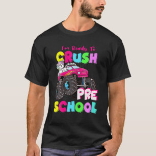T-shirt Je suis prêt à écraser la licorne maternelle