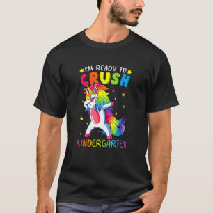 T-shirt Je suis prêt à écraser la maternelle Dabbing Unico