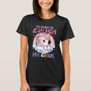 T-shirt Je Suis Prêt À Écraser La Neuvième Cinéma Unicorne