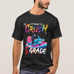 T-shirt Je suis prêt à écraser le ninja de la rentrée en 5