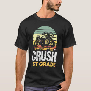 T-shirt Je Suis Prêt À Écraser Les Garçons De 1Ere Année M