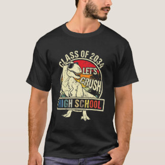 T-shirt Je suis prêt à écraser les garçons dinosaures du l
