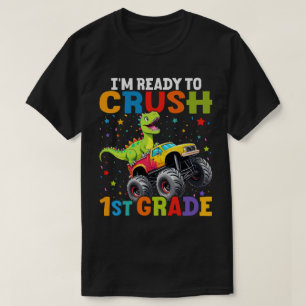 T-shirt Je suis prêt à écraser un camion monstre de 1ère c