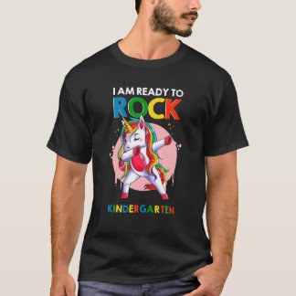 T-shirt Je Suis Prêt À Remonter La Maternelle Unicorne À S