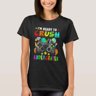 T-shirt Je suis prêt Crush jardin d'enfants Retour à l'éco
