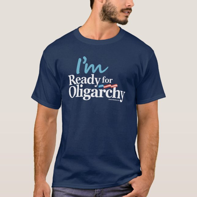 T-shirt Je suis prêt pour la parodie de Hillary (Devant)