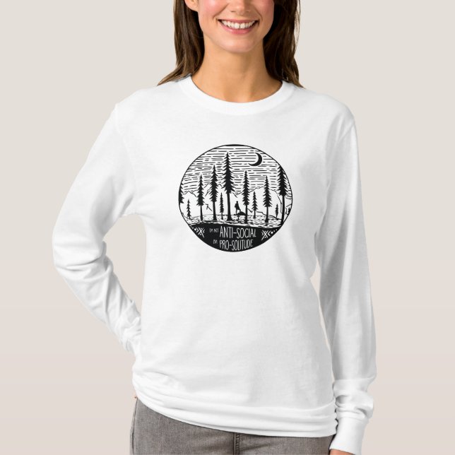 T-shirt Je suis Pro-Solitude (Devant)