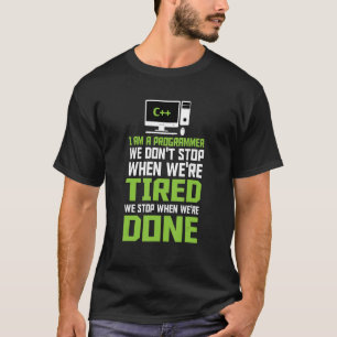 T-shirt Je suis Programmeur J'écris Code Informaticien A