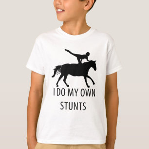 T-shirt Je Suis Propre Stunts Vaulting Horseriing