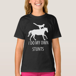 T-shirt Je Suis Propre Stunts Vaulting Horseriing