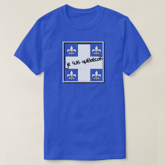 T-shirt Je suis Québécois