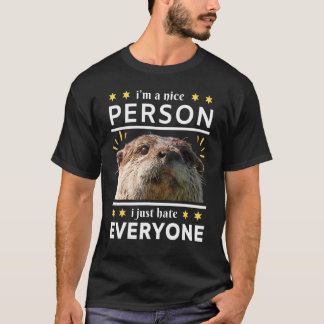 T-shirt je suis quelqu'un de gentil, tout le monde aime