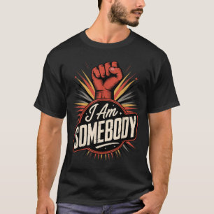 T-shirt Je suis quelqu'un _ graphique d'autonomisation des