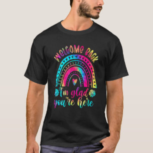 T-shirt Je suis ravie de rentrer à l'école pour la premièr